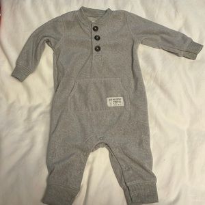 NWOT carters fleece onesie